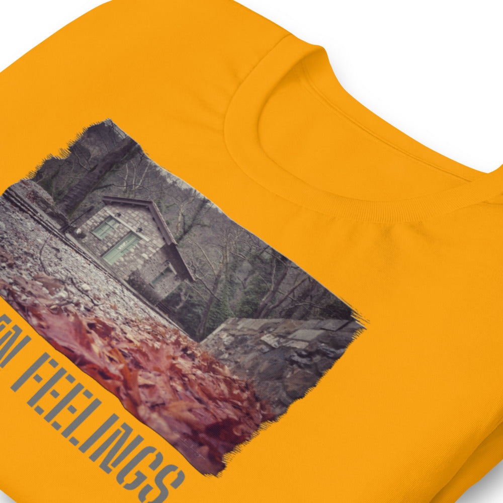 Short-Sleeve Unisex T-Shirt/Autumn Feelings/Personalized - Enet Images