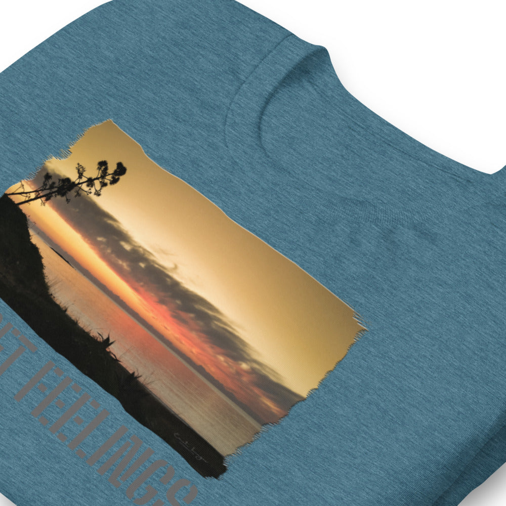 Short-Sleeve Unisex T-Shirt/Sunset Feelings/Personalized - Enet Images