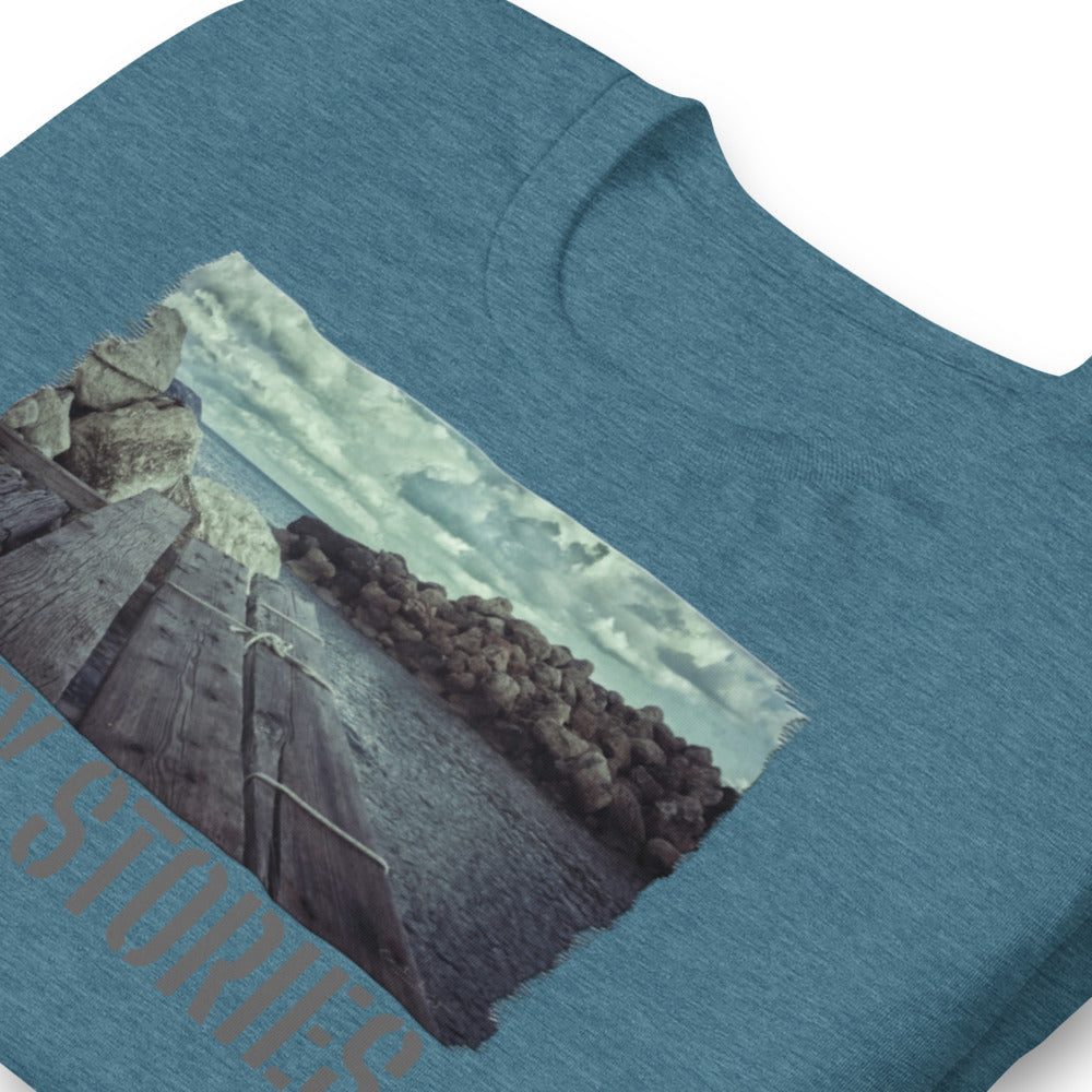 Short-Sleeve Unisex T-Shirt/Jetty Stories/Personalized - Enet Images