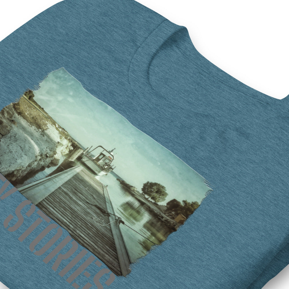 Short-Sleeve Unisex T-Shirt/Jetty Stories/Personalized - Enet Images