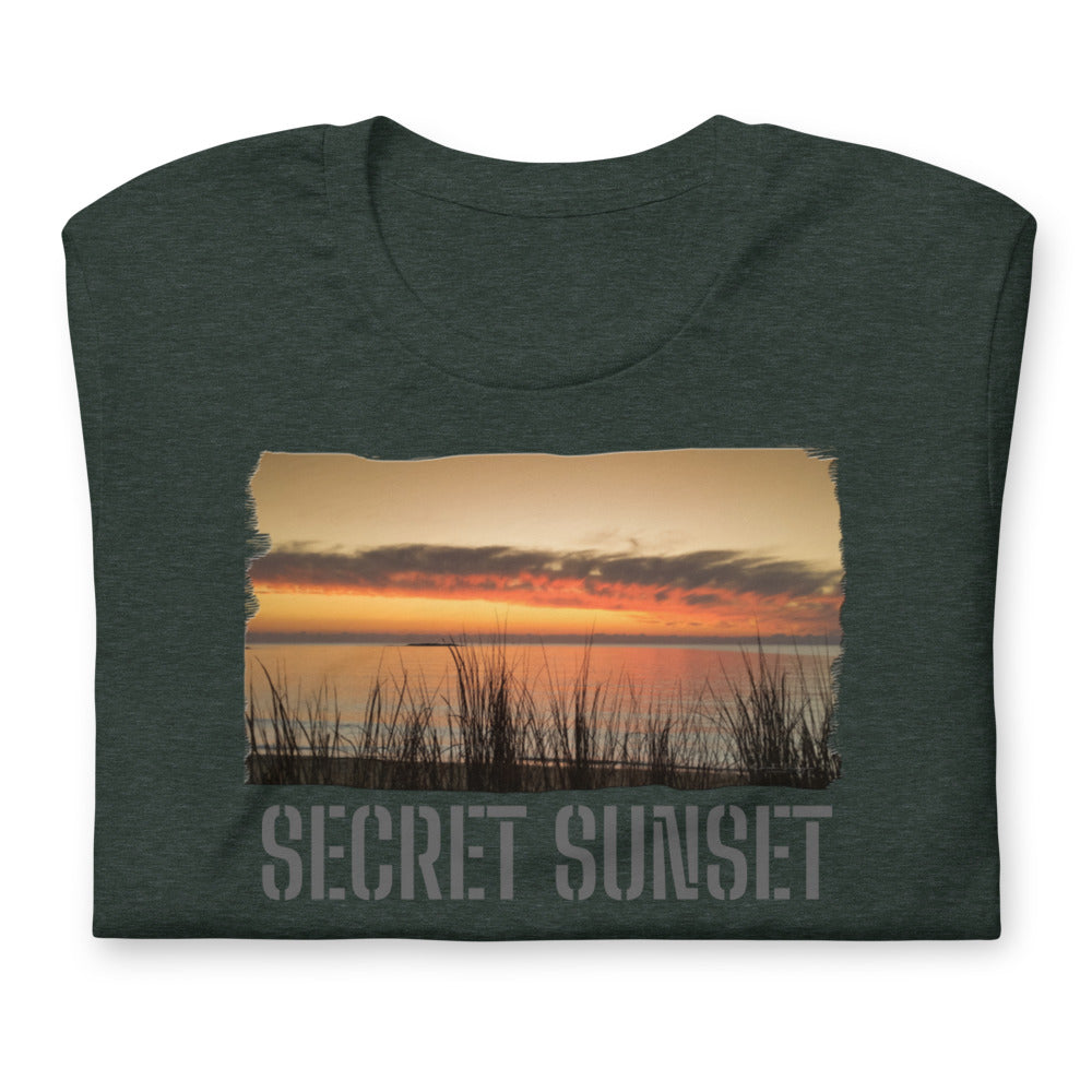 Short-Sleeve Unisex T-Shirt/Secret Sunset/Personalised - Enet Images