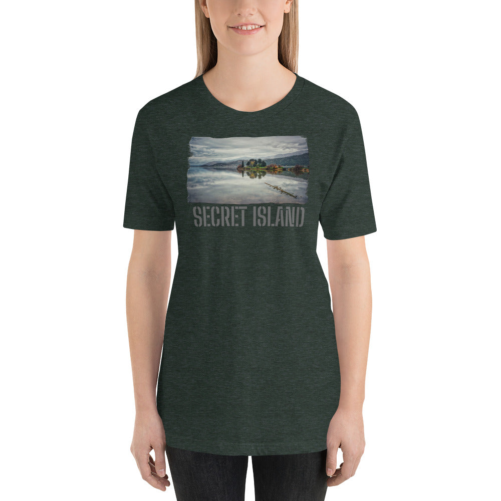 Short-Sleeve Unisex T-Shirt/Secret Island/Personalized - Enet Images