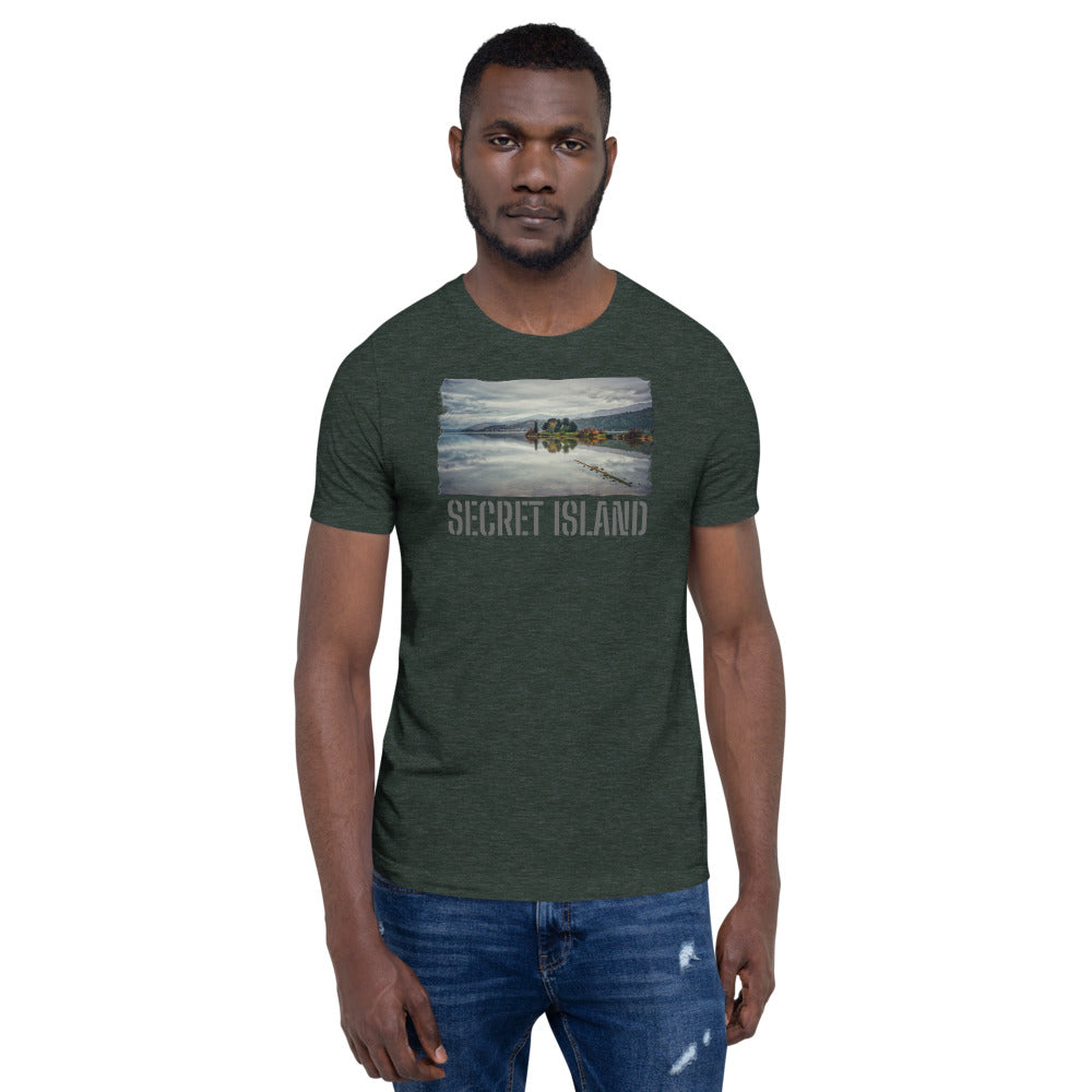 Short-Sleeve Unisex T-Shirt/Secret Island/Personalized - Enet Images
