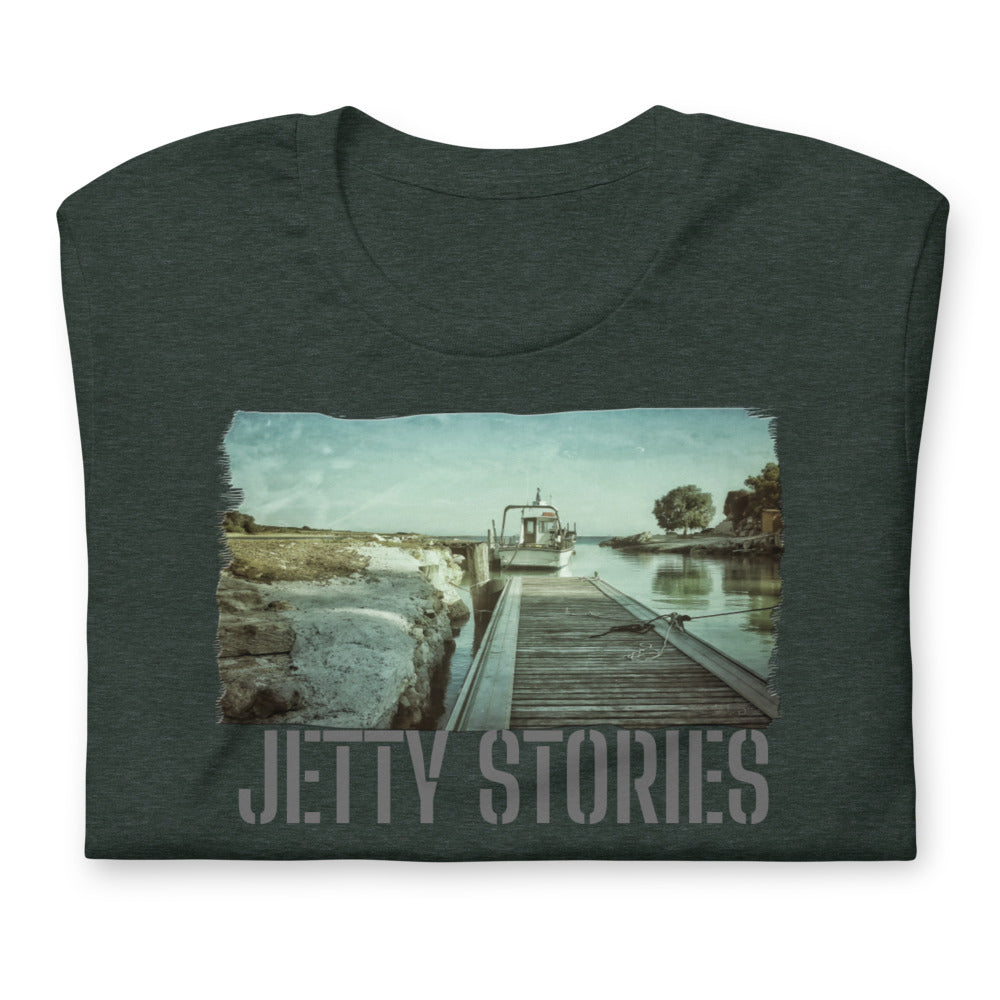 Short-Sleeve Unisex T-Shirt/Jetty Stories/Personalized - Enet Images