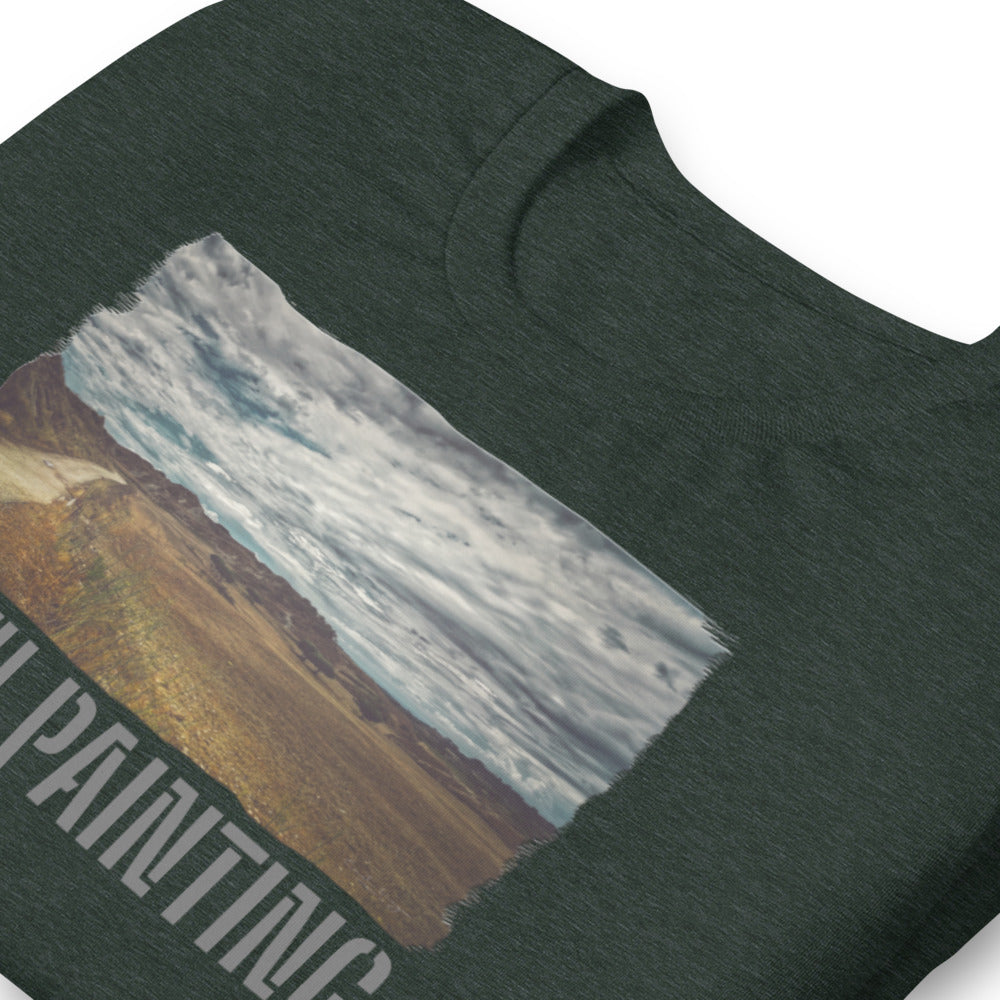 Short-Sleeve Unisex T-Shirt/Earth Painting/Personalized - Enet Images