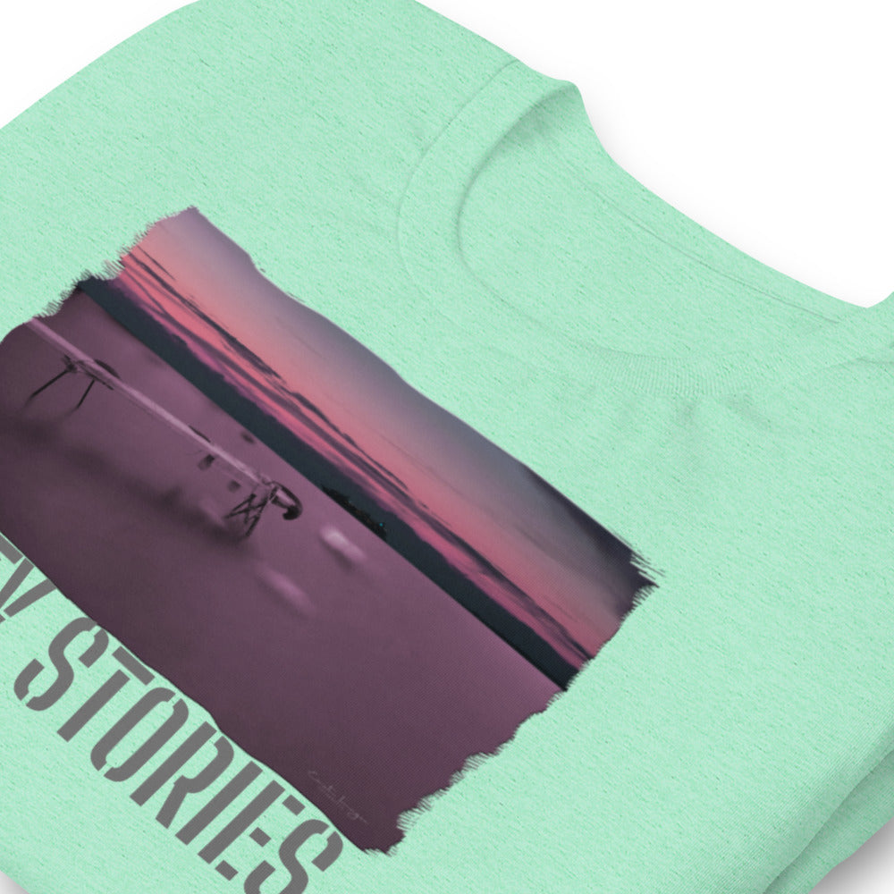 Short-Sleeve Unisex T-Shirt/Jetty Stories/Personalized - Enet Images