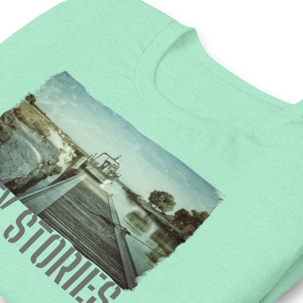 Short-Sleeve Unisex T-Shirt/Jetty Stories/Personalized - Enet Images