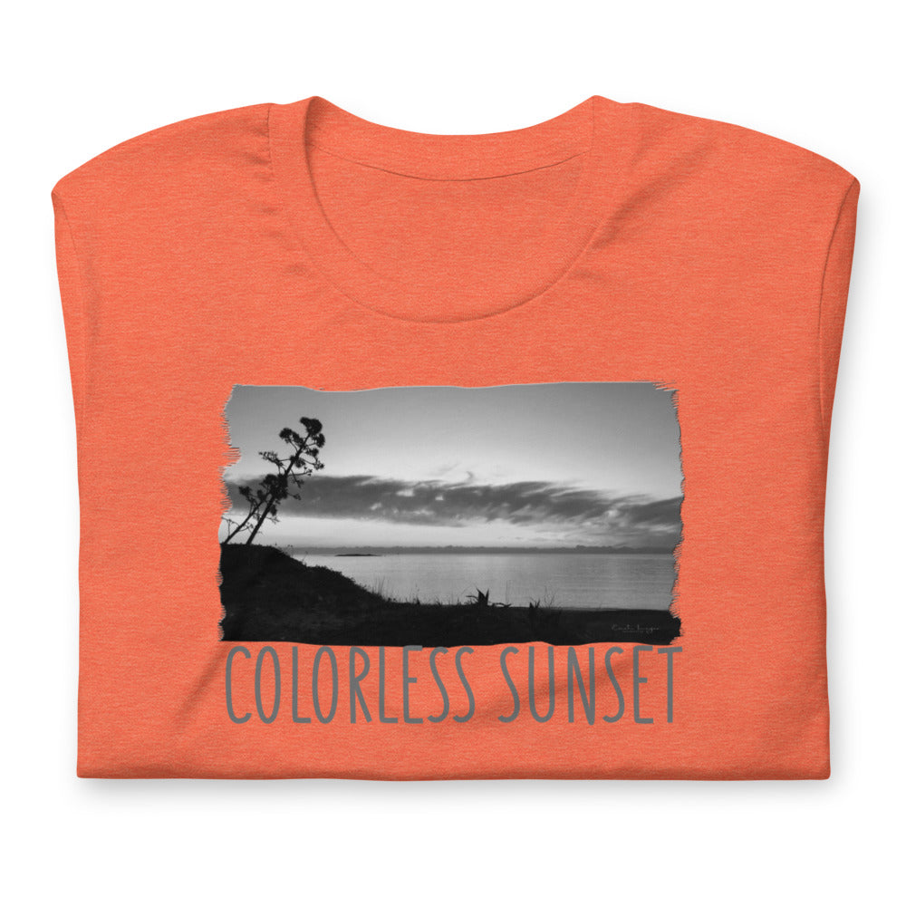 Short-Sleeve Unisex T-Shirt/Colorless Sunset/Personalized - Enet Images