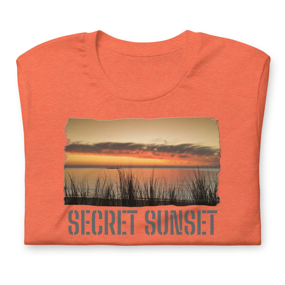 Short-Sleeve Unisex T-Shirt/Secret Sunset/Personalised - Enet Images