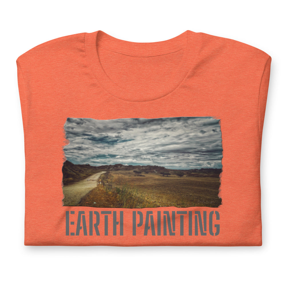 Short-Sleeve Unisex T-Shirt/Earth Painting/Personalized - Enet Images