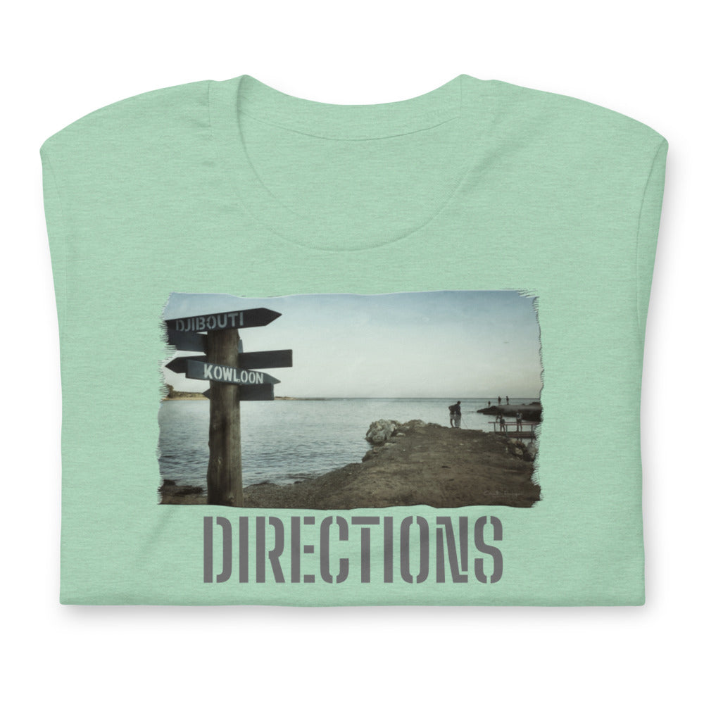 Short-Sleeve Unisex T-Shirt/Directions/Personalized - Enet Images