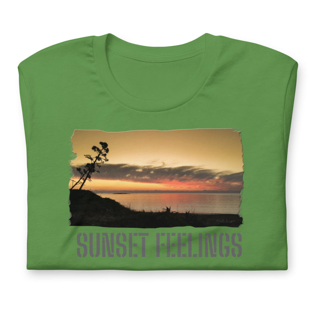 Short-Sleeve Unisex T-Shirt/Sunset Feelings/Personalized - Enet Images