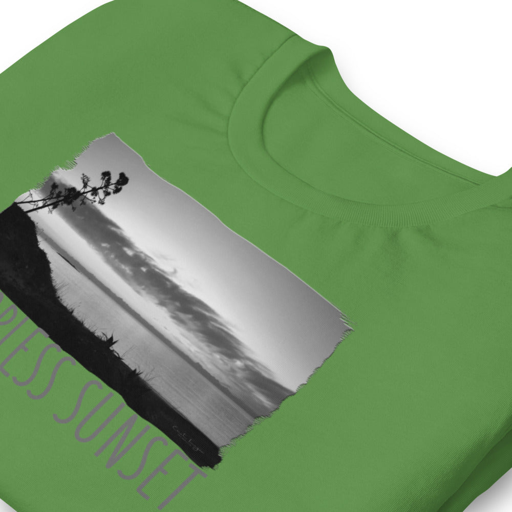 Short-Sleeve Unisex T-Shirt/Colorless Sunset/Personalized - Enet Images