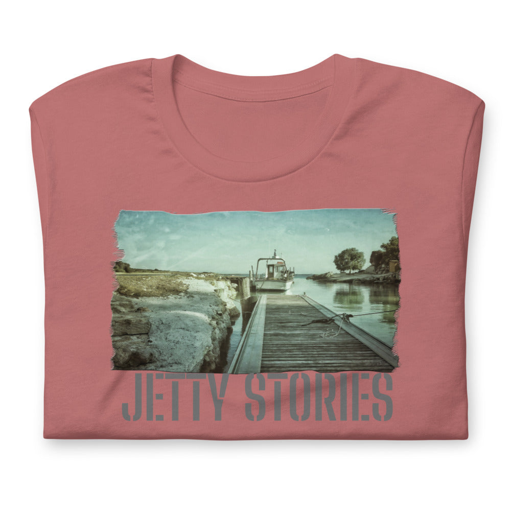 Short-Sleeve Unisex T-Shirt/Jetty Stories/Personalized - Enet Images