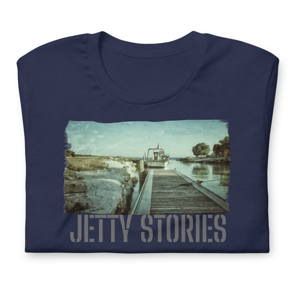 Short-Sleeve Unisex T-Shirt/Jetty Stories/Personalized - Enet Images