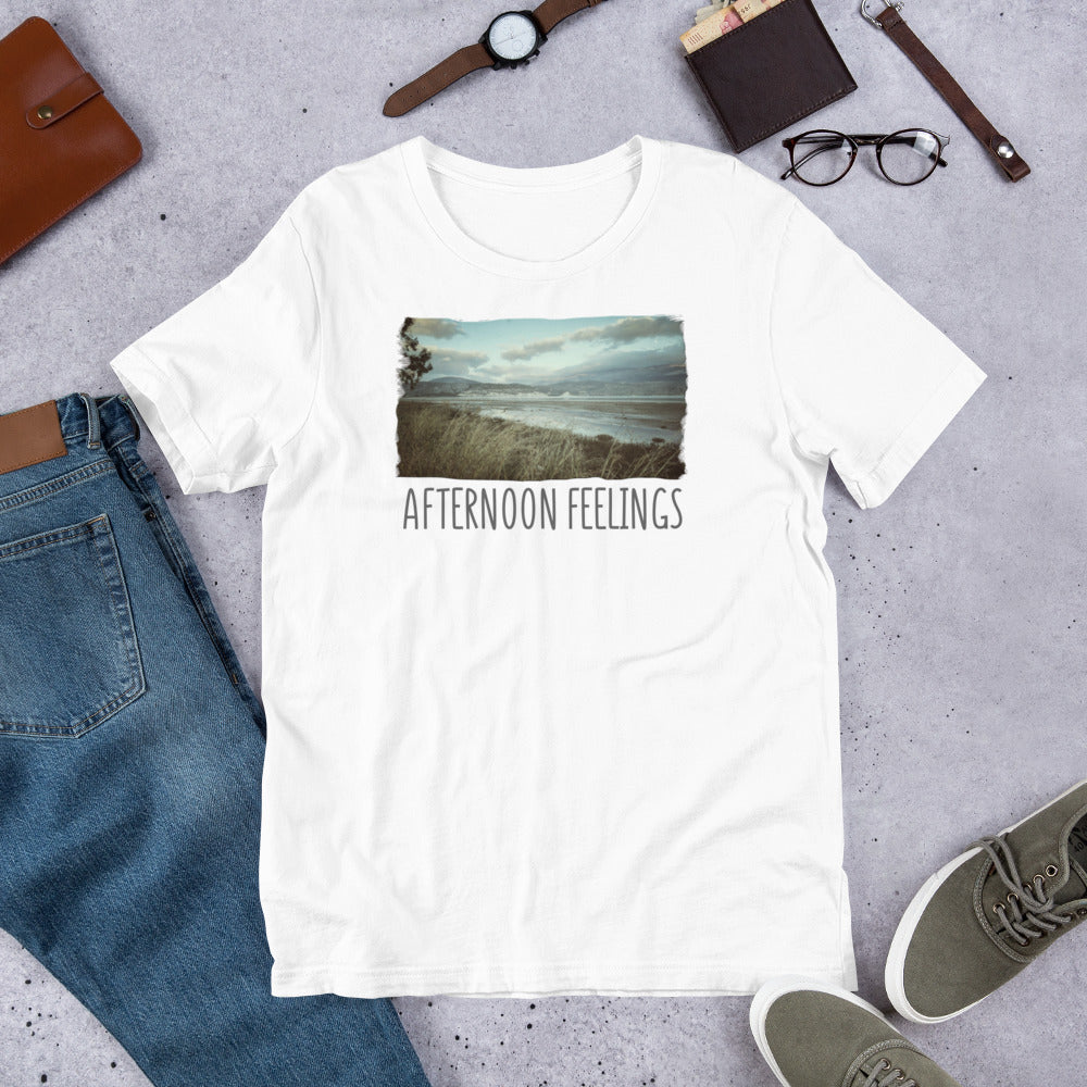Short-Sleeve Unisex T-Shirt/Afternoon Feelings/Personalized - Enet Images