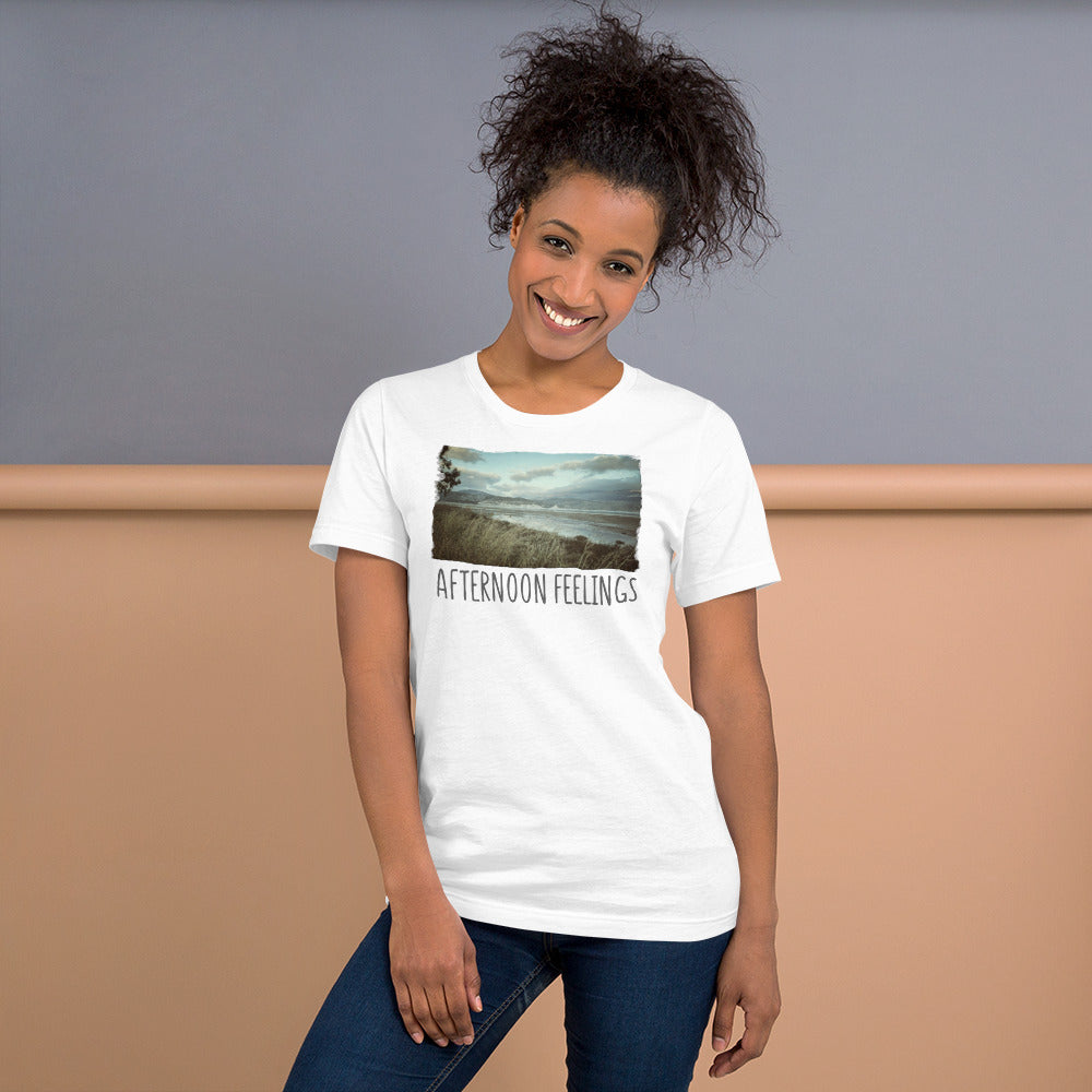 Short-Sleeve Unisex T-Shirt/Afternoon Feelings/Personalized - Enet Images