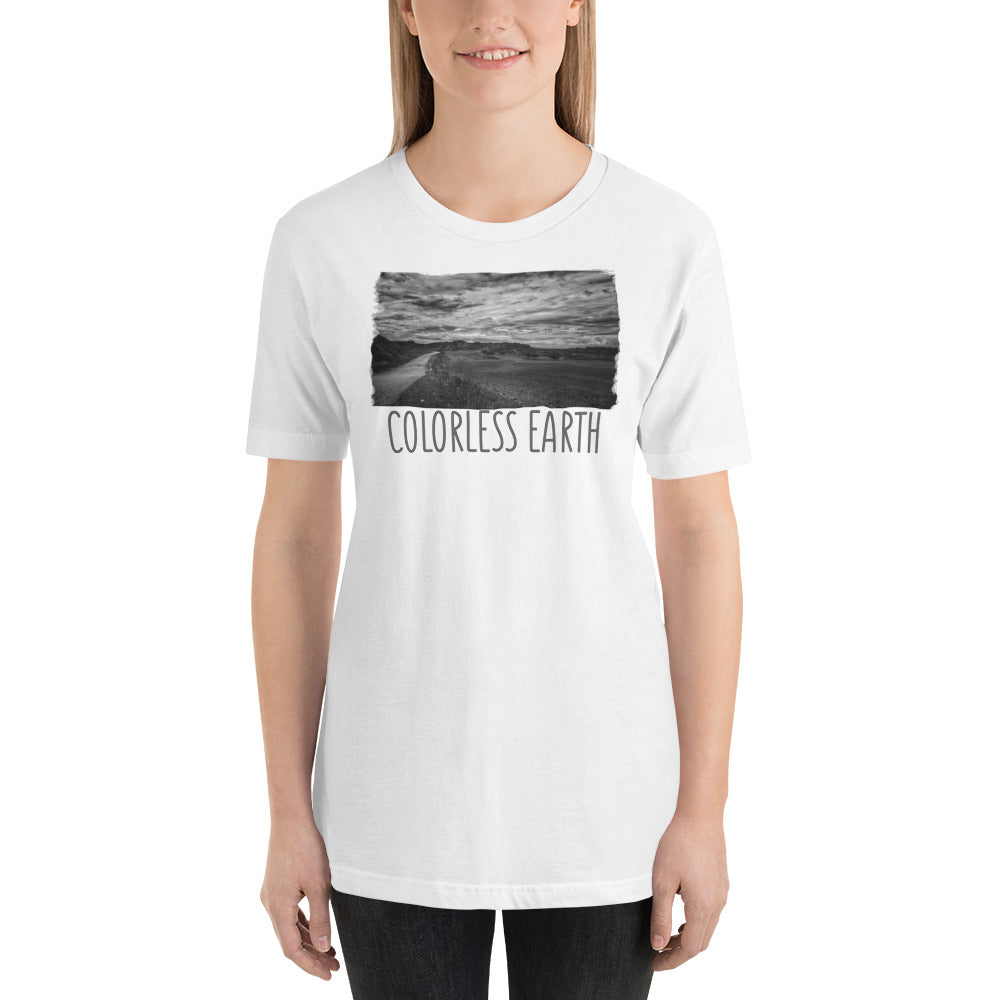 Short-Sleeve Unisex T-Shirt/Colorless Earth/Personalized - Enet Images