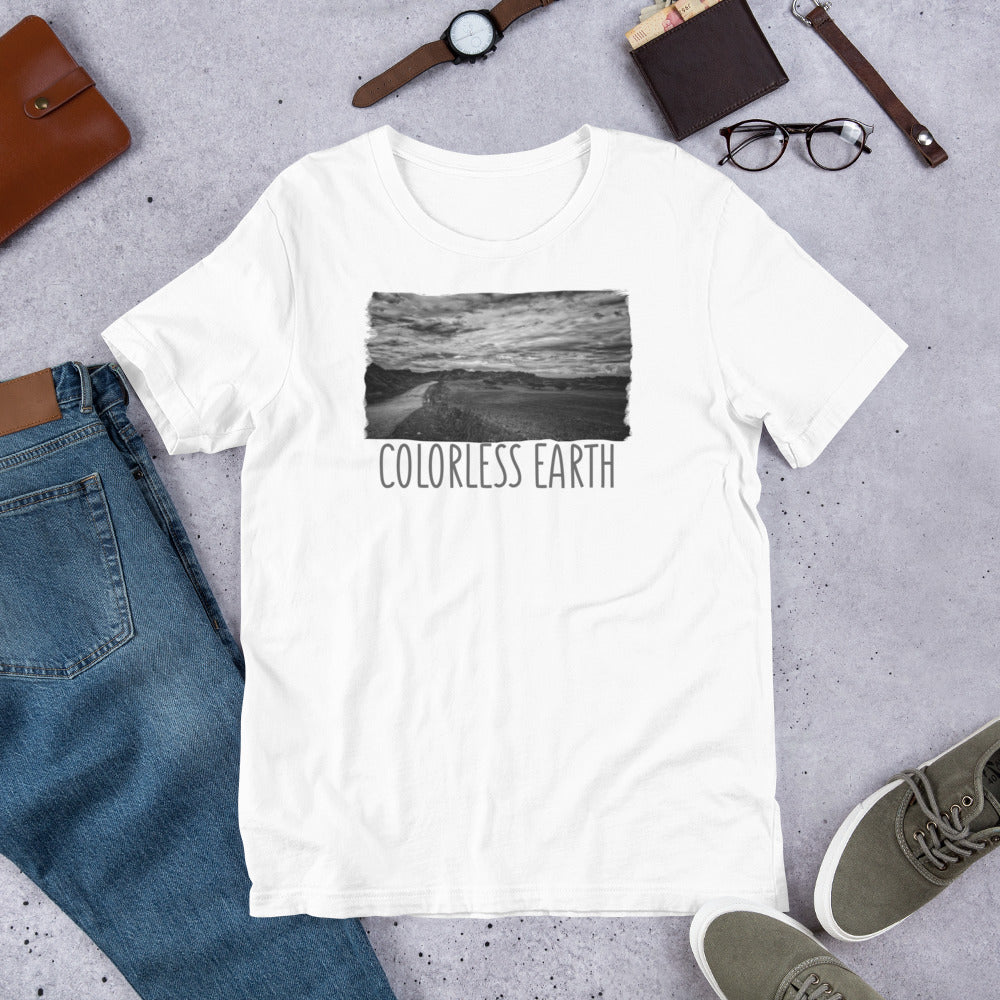 Short-Sleeve Unisex T-Shirt/Colorless Earth/Personalized - Enet Images