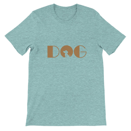 Budget Unisex Crewneck T-Shirt/Hund-Gold