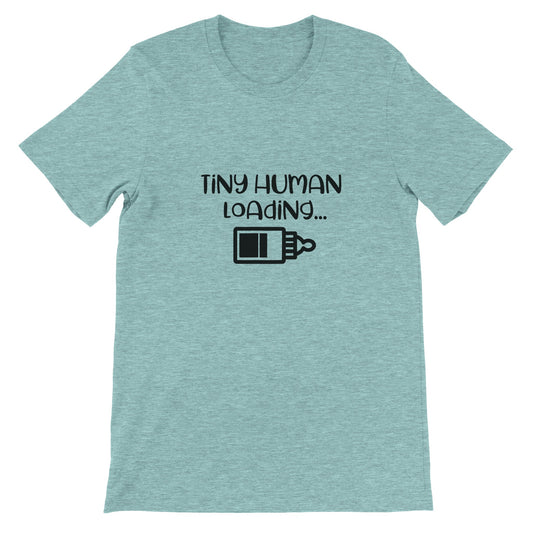 Budget Unisex Crewneck T-shirt/Tiny-Human-Loading