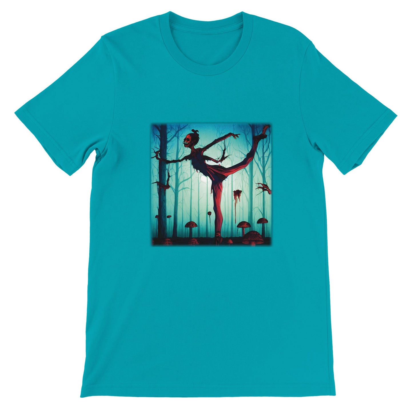 Budget Unisex Crewneck T-shirt/Ballet-Zombie