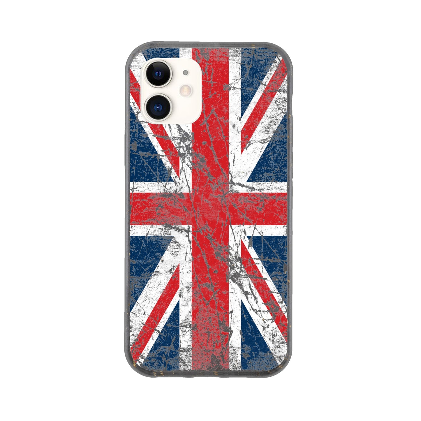 I-Phone Bio-Hülle/UK-Vintage-Flagge