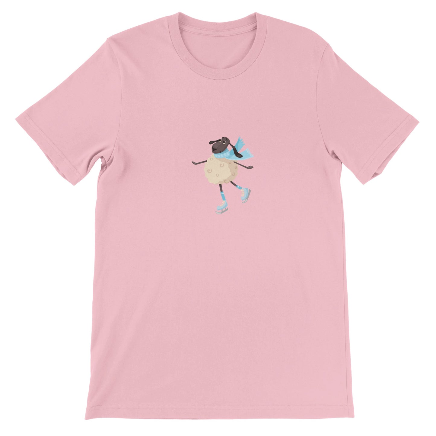 Budget Unisex Crewneck T-shirt/Sheep-Skating