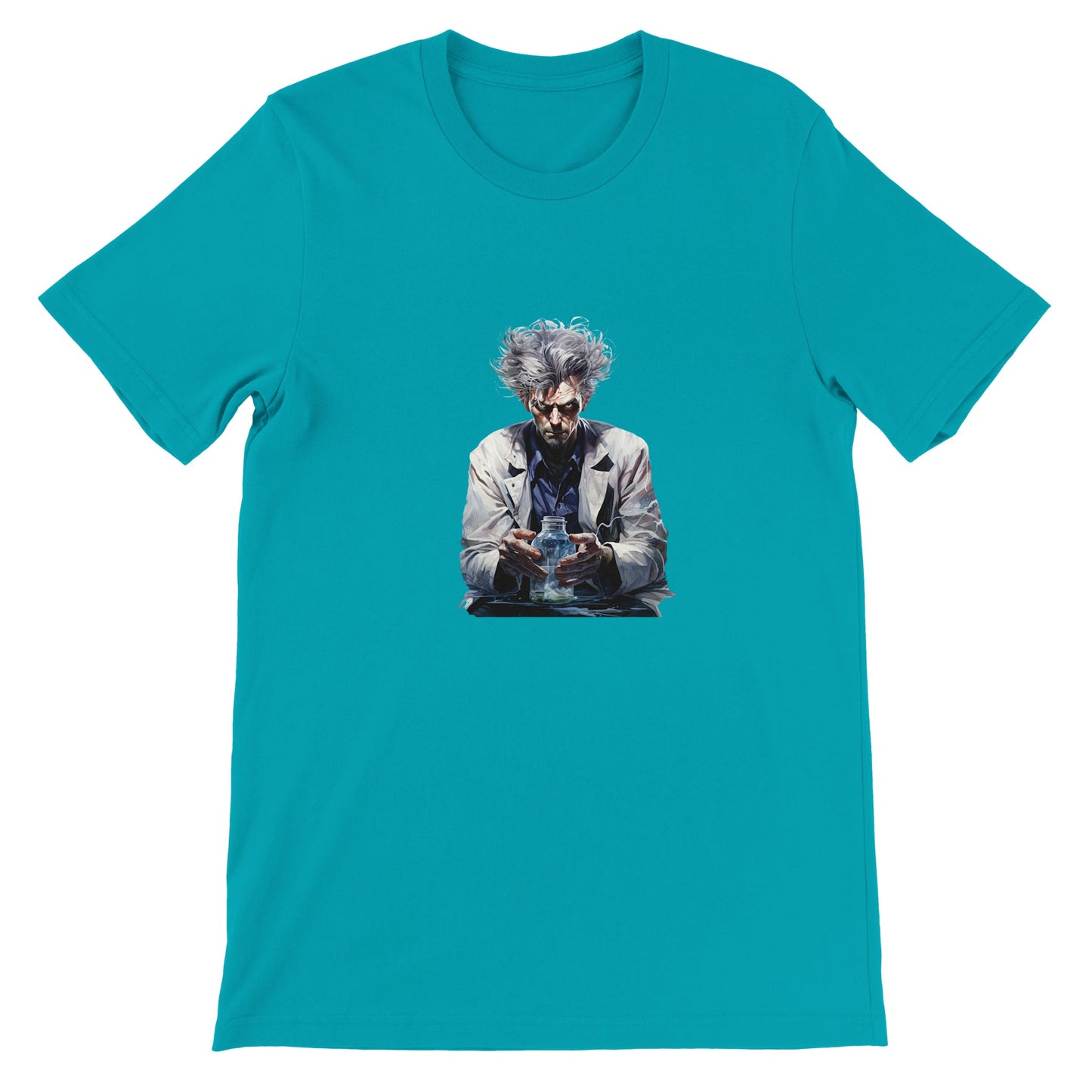 Budget Unisex Crewneck T-shirt/Creepy-Scientist