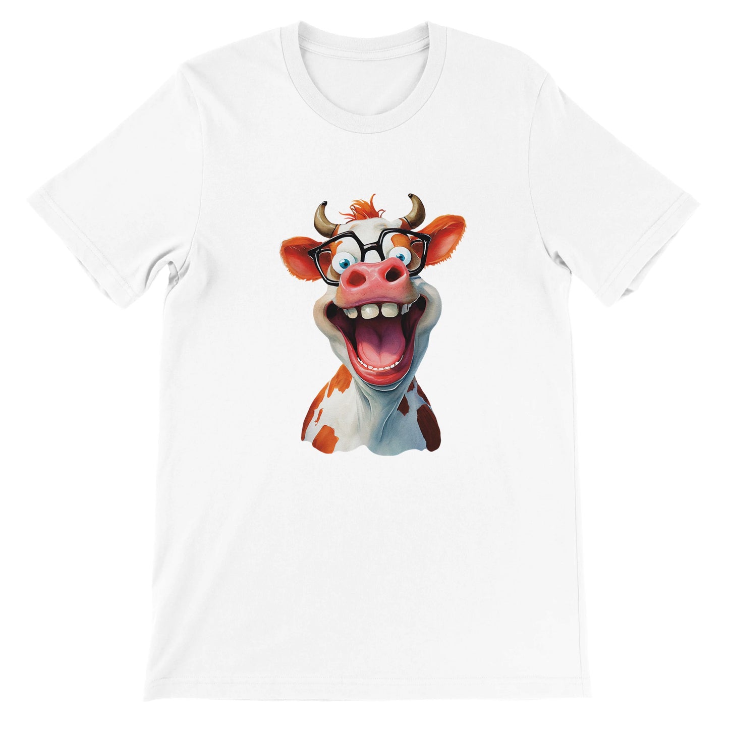 Budget Unisex Crewneck T-shirt/Funny-Cow