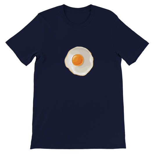 Budget Unisex Crewneck T-shirt/Fried-Egg