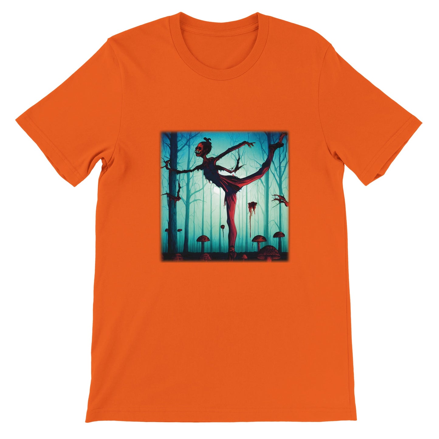 Budget Unisex Crewneck T-shirt/Ballet-Zombie