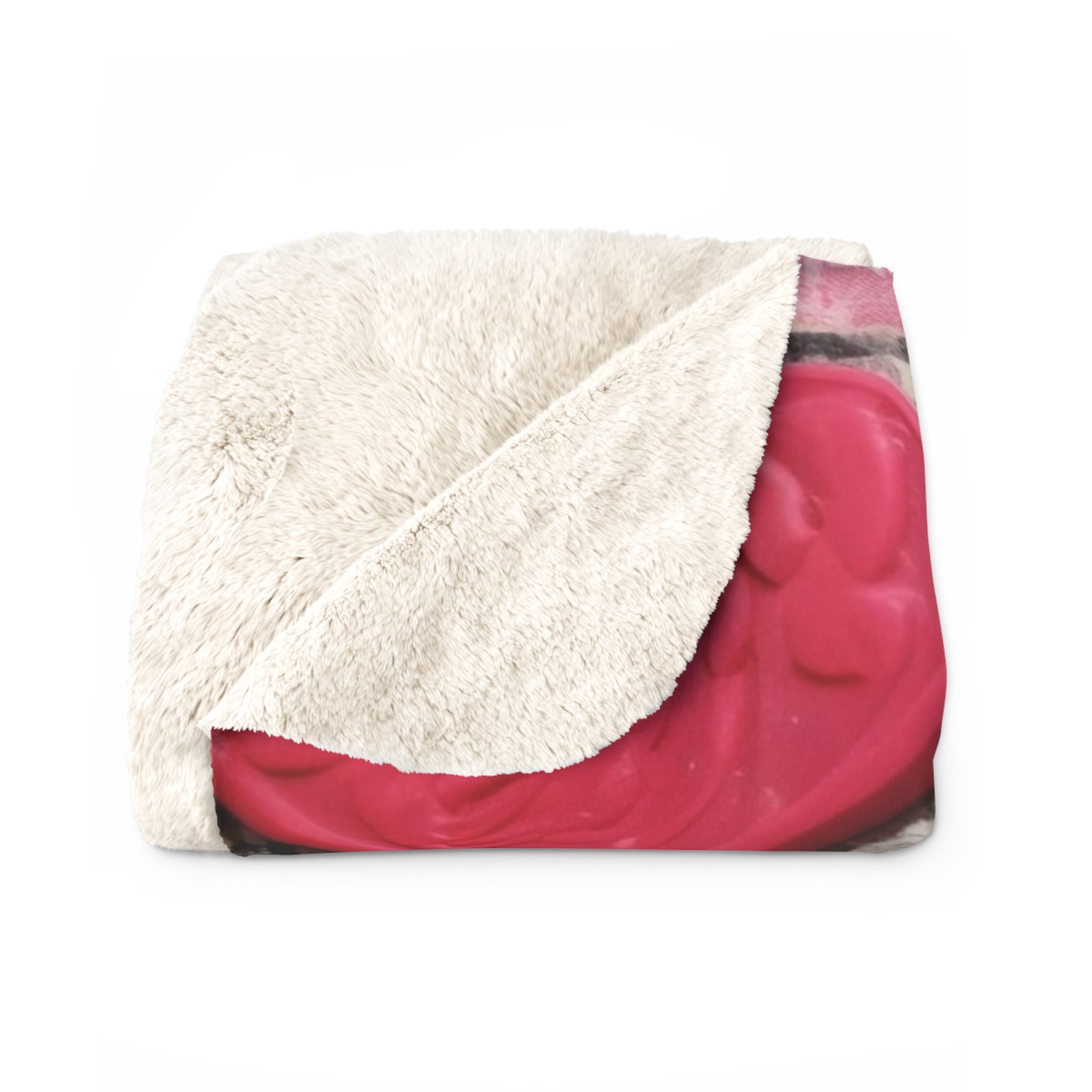 Valentine Romantic Couple/Sherpa Fleece Blanket - Enet Images