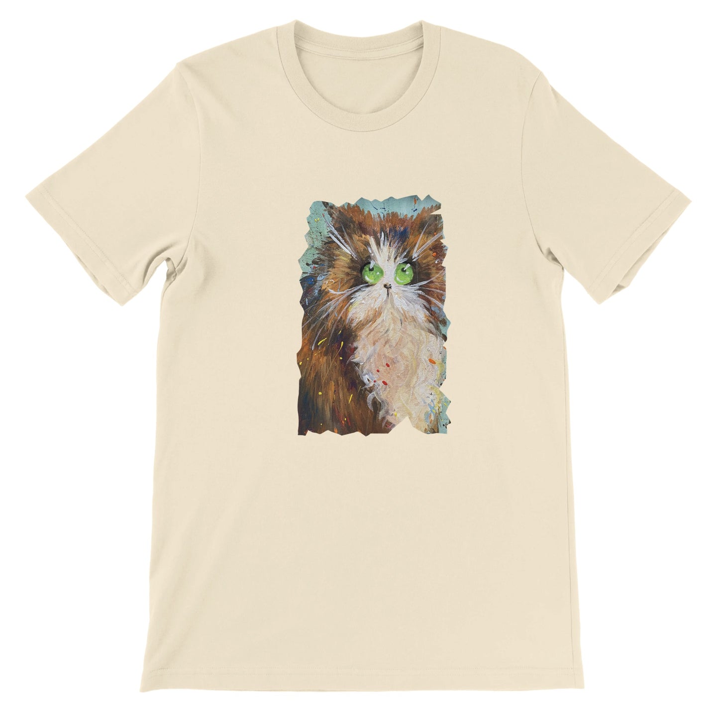 Budget Unisex Crewneck T-shirt/Cute-Cat