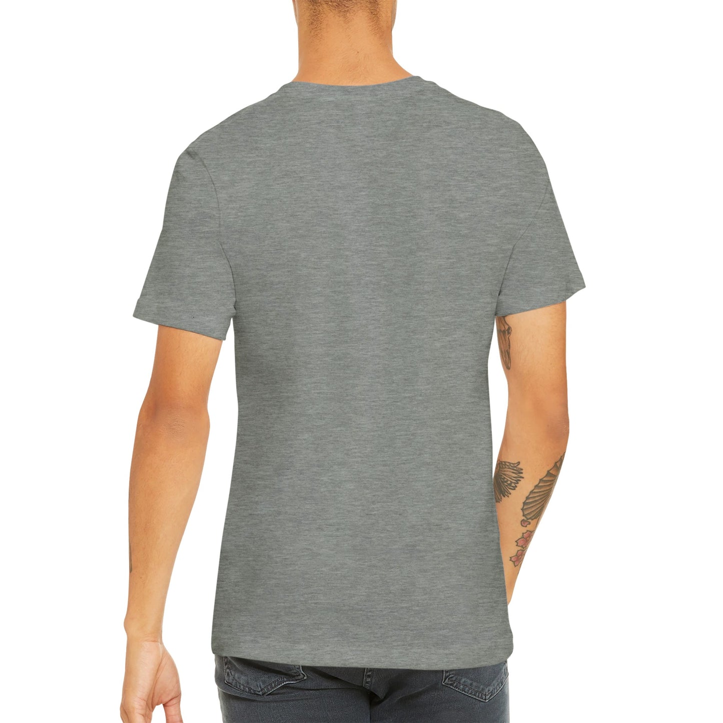 Budget Unisex Crewneck T-shirt/It-Takes-All-Day