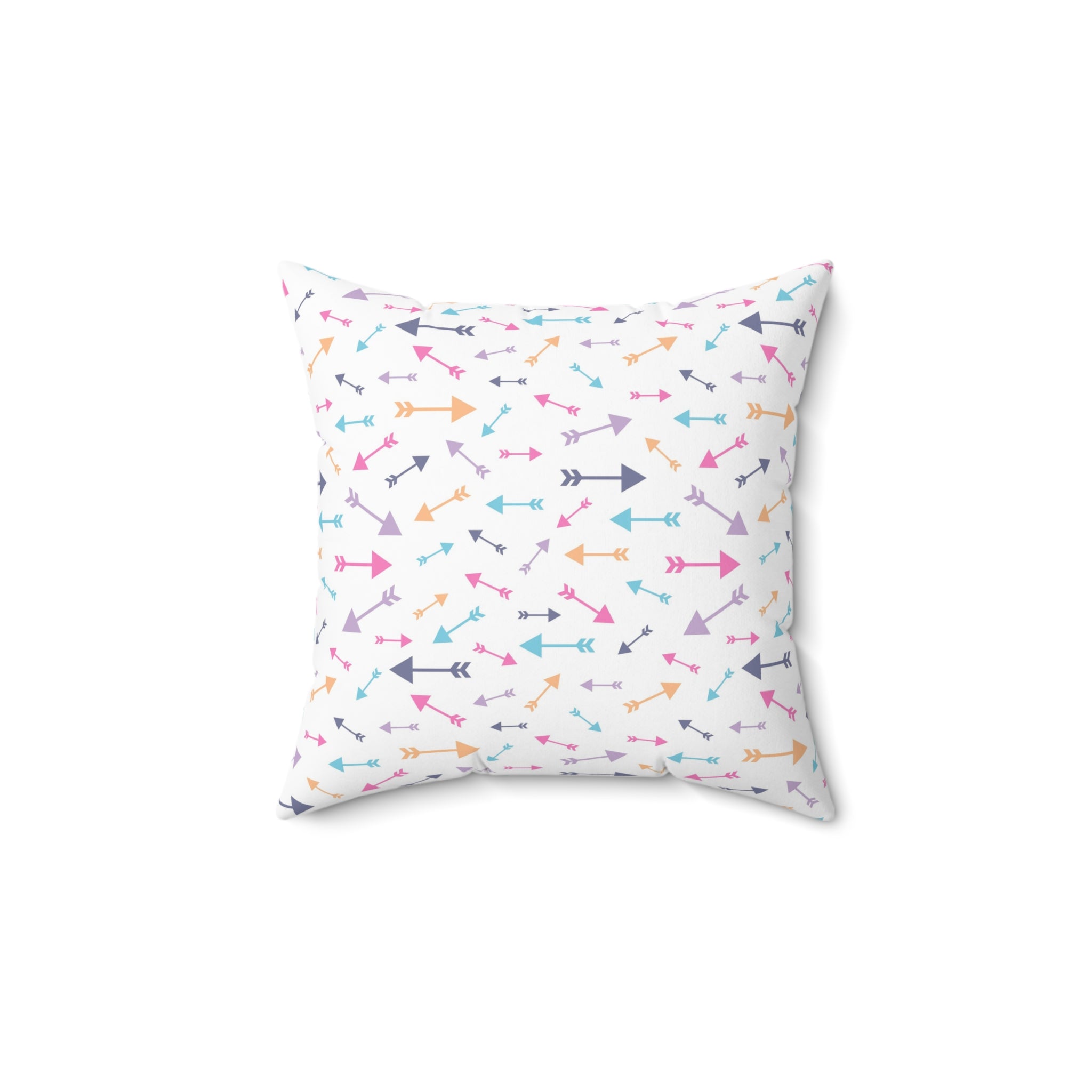 Valentine arrows/Spun Polyester Square Pillow - Enet Images