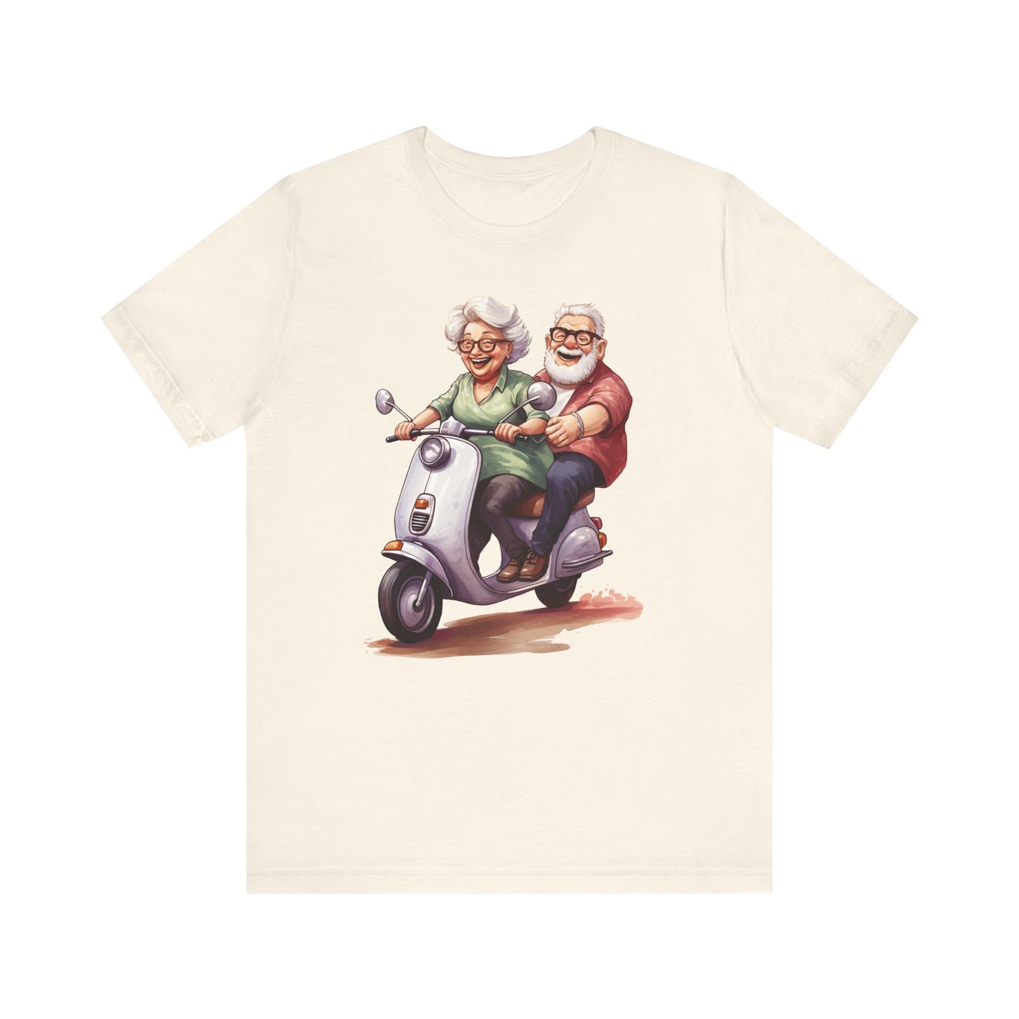 Budget Unisex Crewneck T-shirt/Grandparents-Vespa