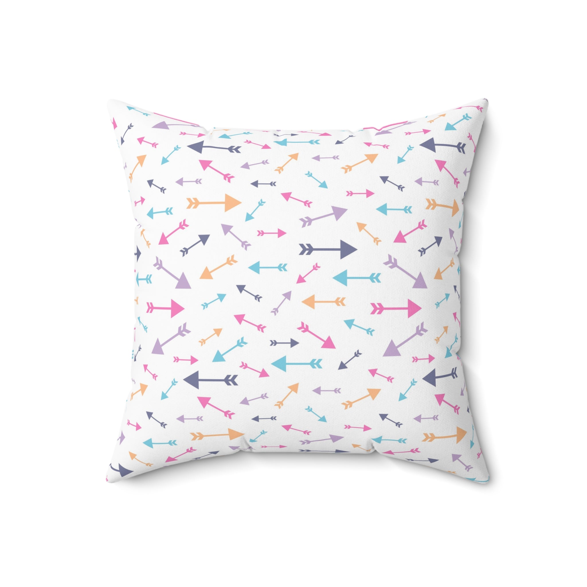 Valentine arrows/Spun Polyester Square Pillow - Enet Images
