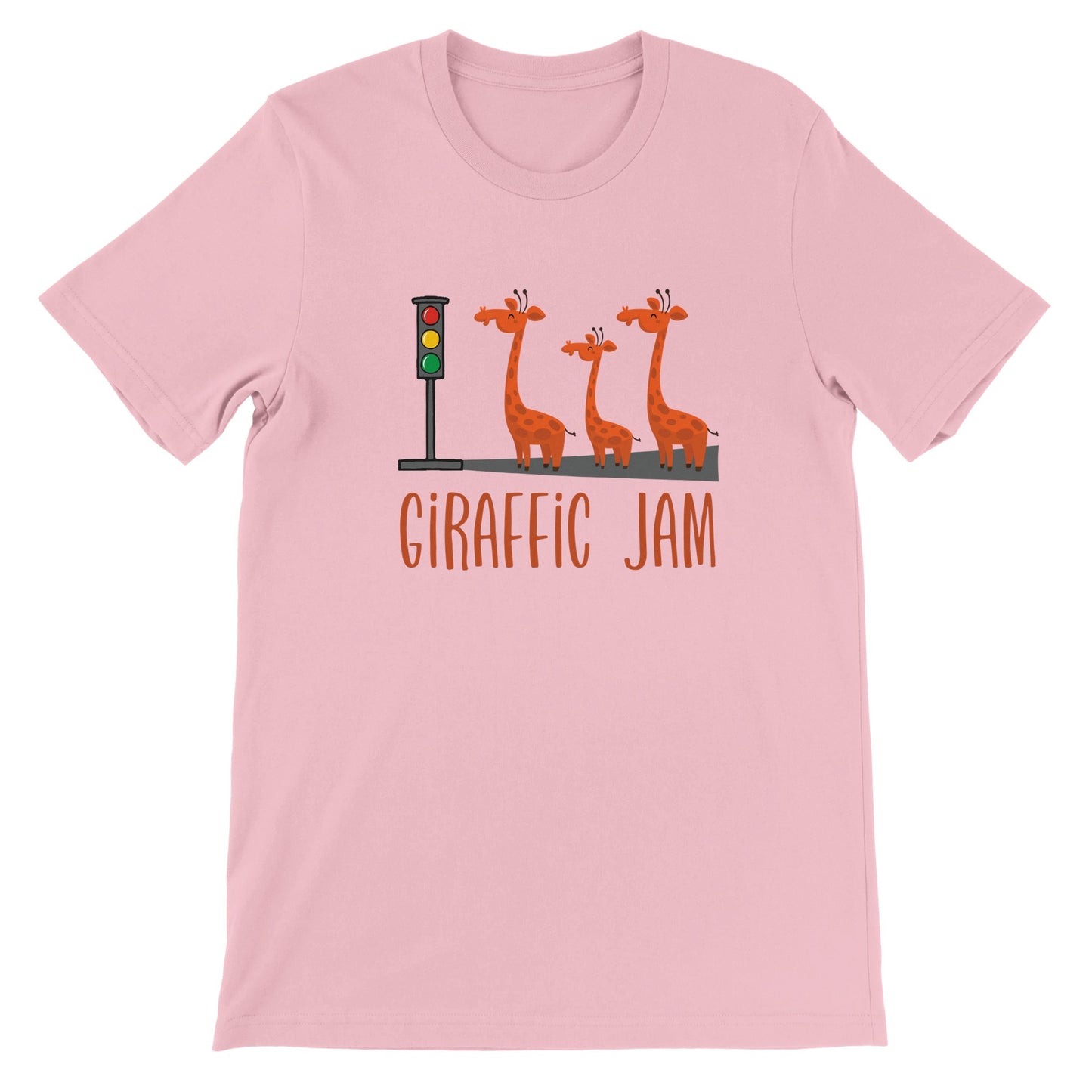 Budget Unisex Crewneck T-shirt/Giraffic-Jam