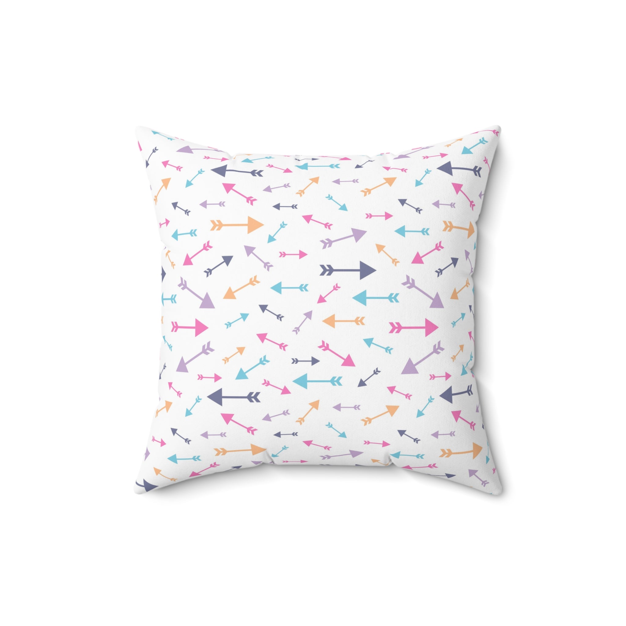 Valentine arrows/Spun Polyester Square Pillow - Enet Images