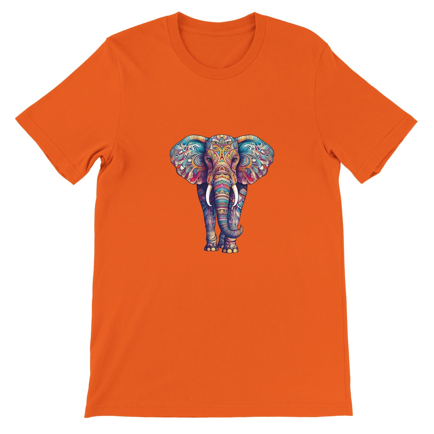 Budget Unisex Crewneck T-shirt/Elephant-Art