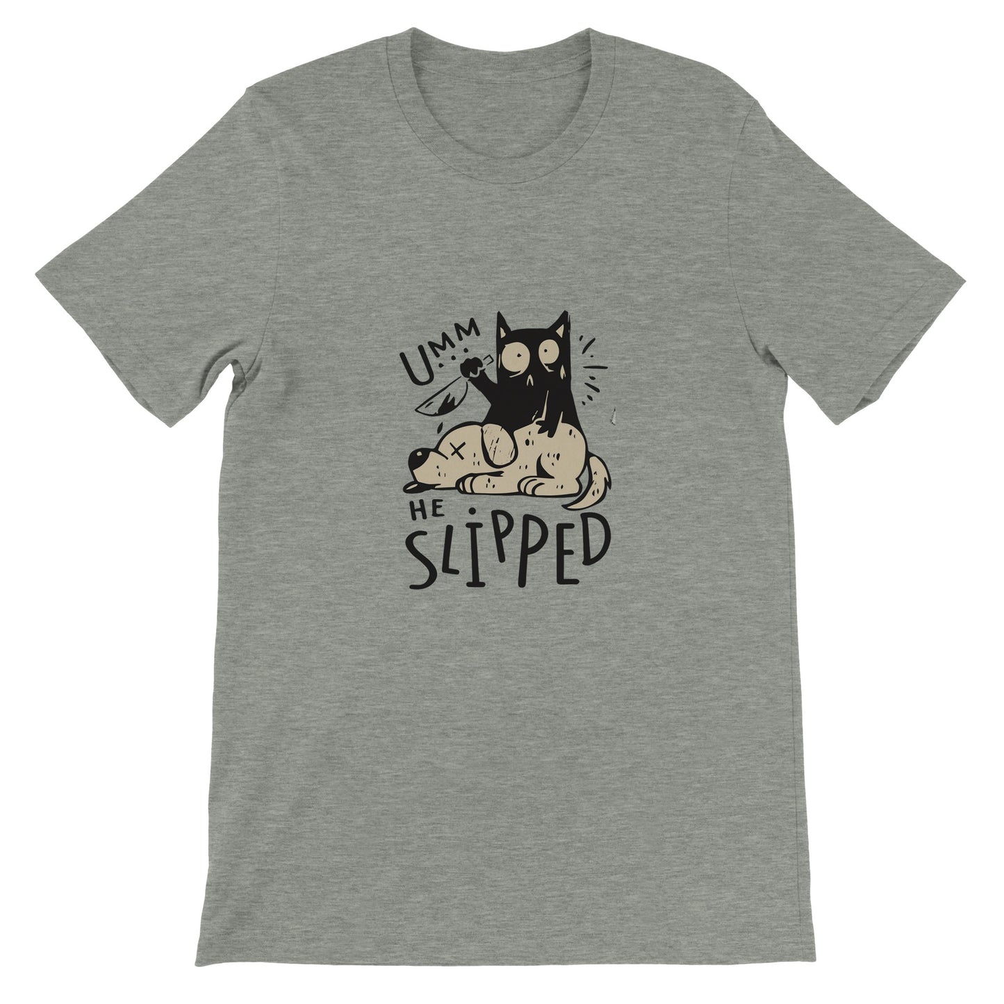 Budget Unisex Crewneck T-shirt/He-Slipped