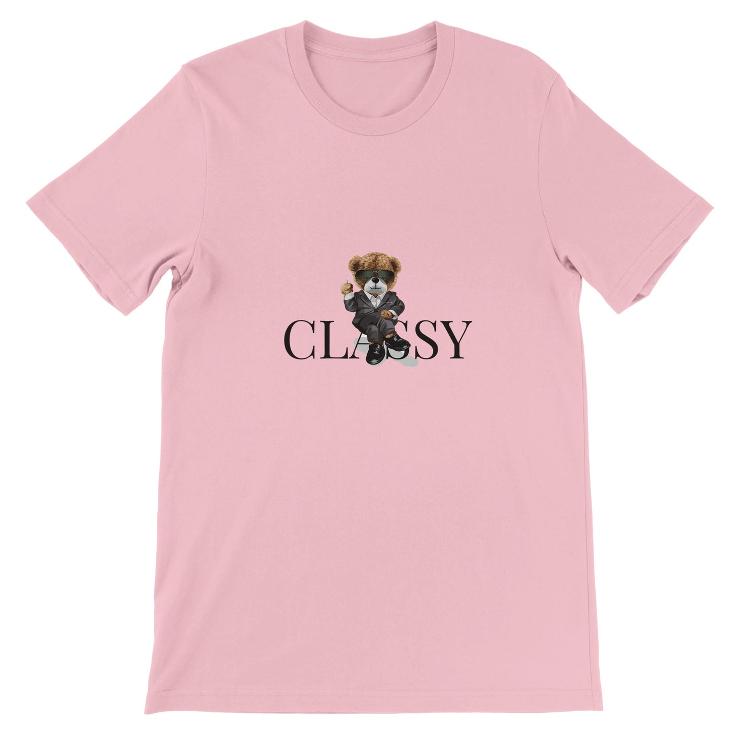 Budget Unisex Crewneck T-shirt/Bear-Classy