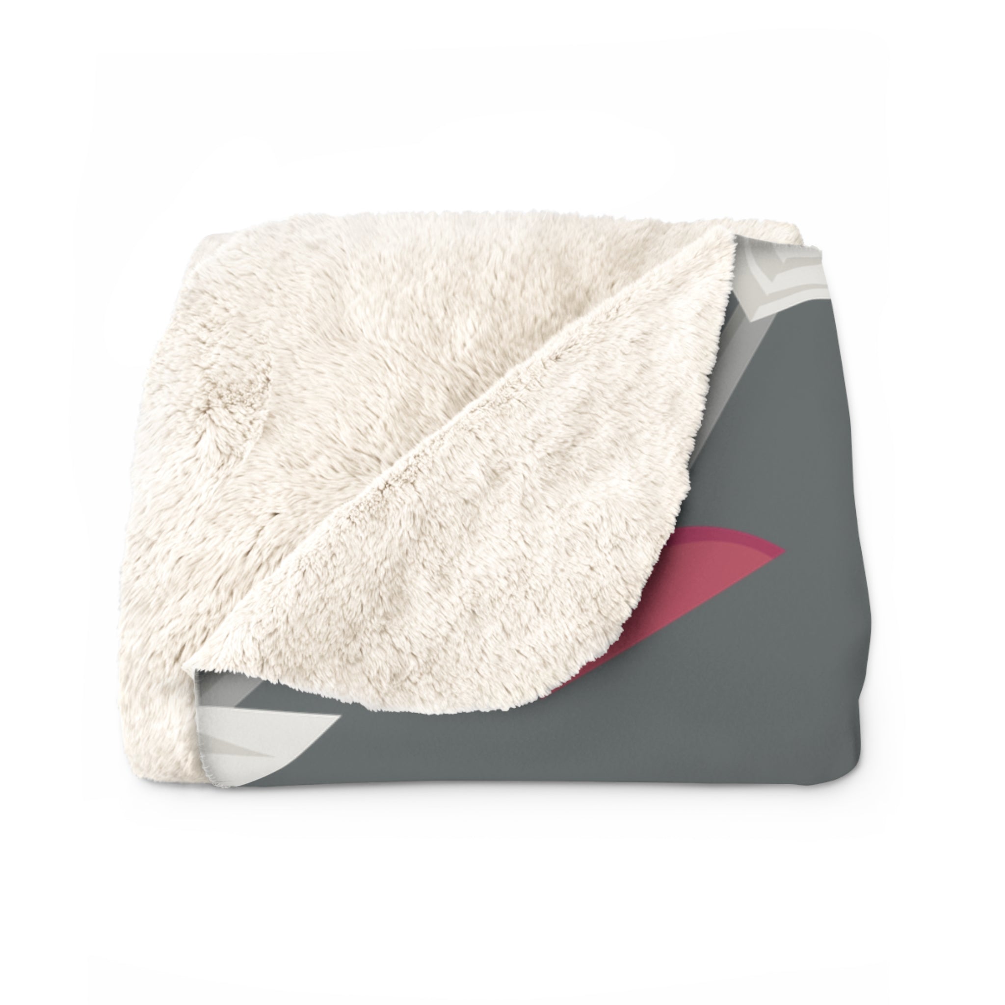 Valentine Hearts/Sherpa Fleece Blanket - Enet Images