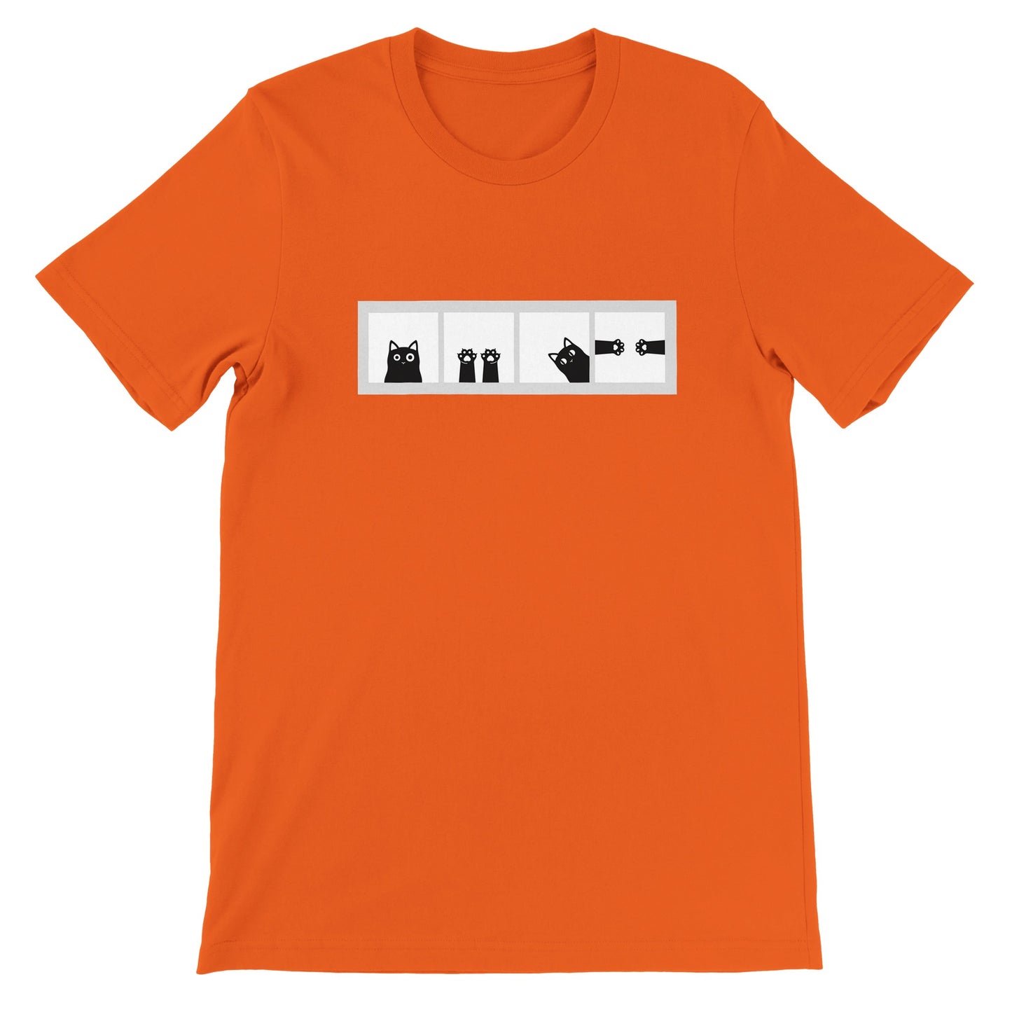 Budget Unisex Crewneck T-Shirt/Katzenfenster