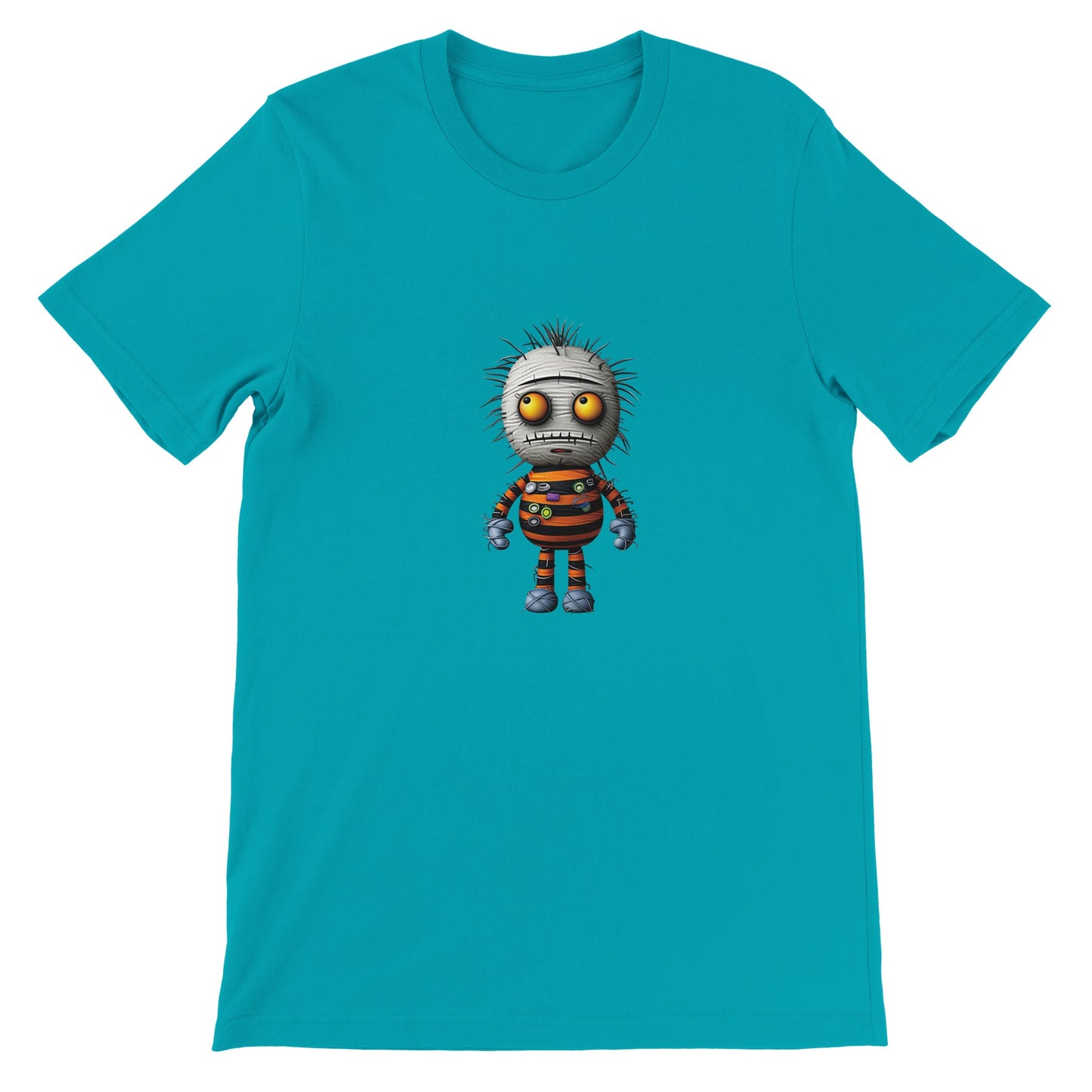 Budget Unisex Crewneck T-shirt/Funny-Spooky-Doll