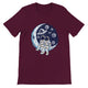 Premium Unisex Crewneck T-shirt/Astronaut-Romantic - Enet Images