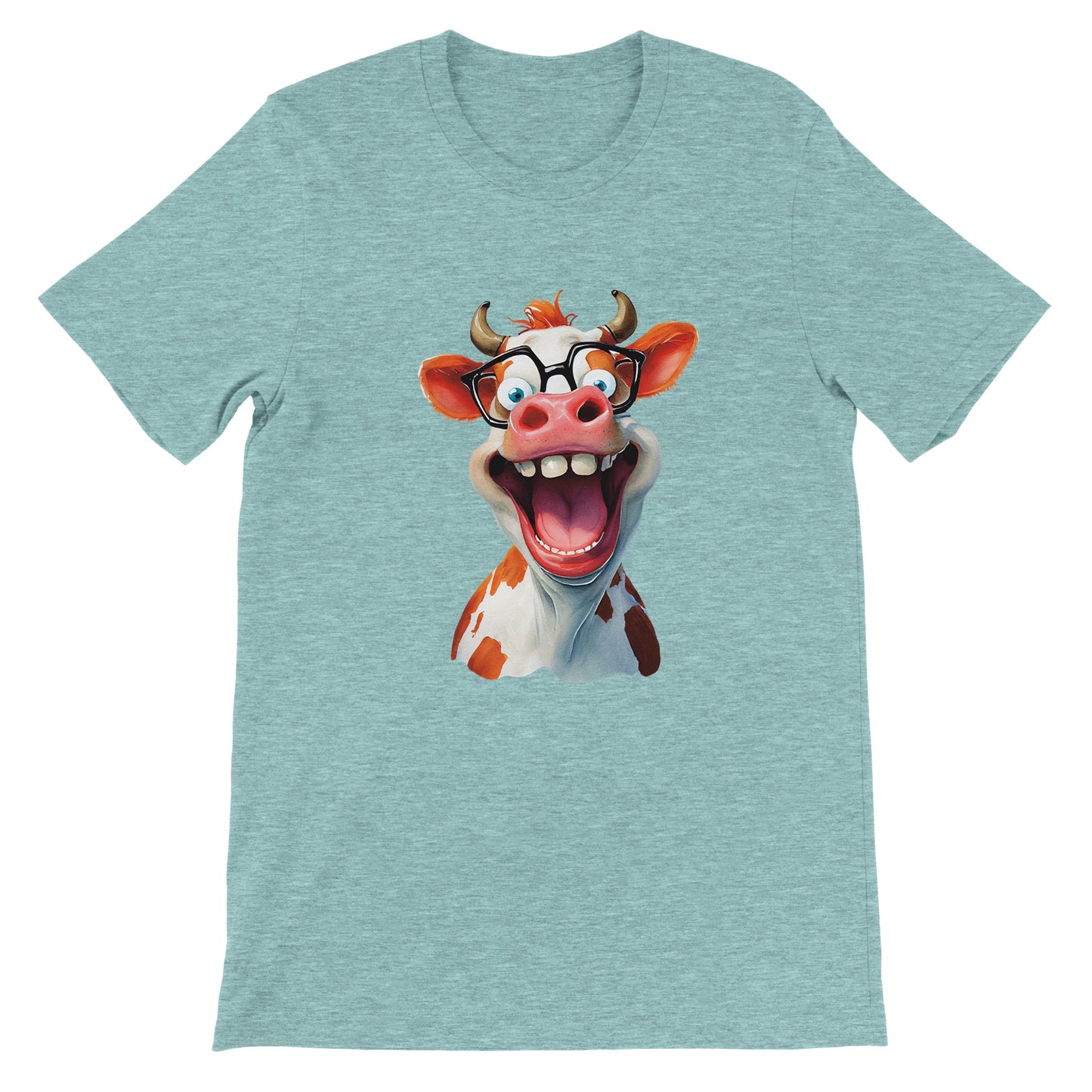 Budget Unisex Crewneck T-shirt/Funny-Cow