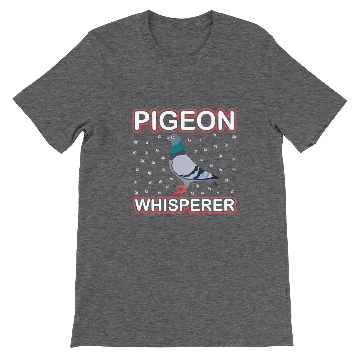 Budget Unisex Crewneck T-shirt/Pigeon-Wishperer