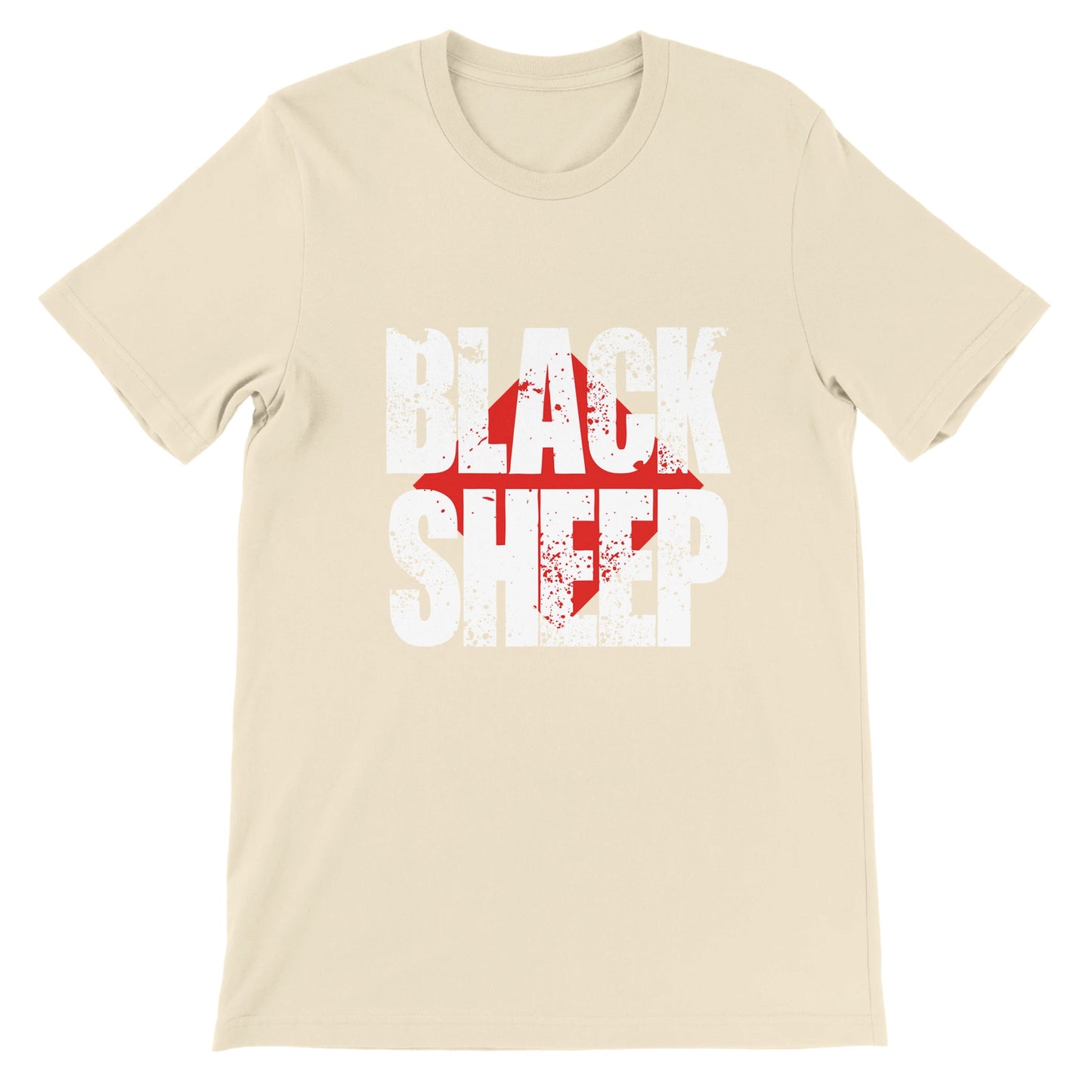 Budget Unisex Crewneck T-shirt/Black-Sheep